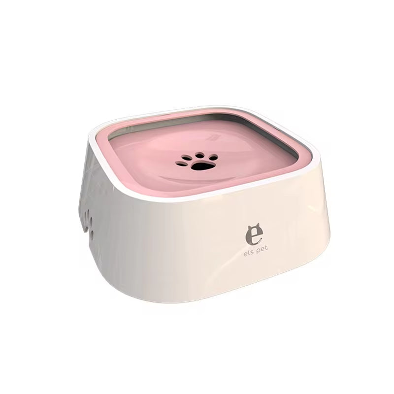 CleanSip Dog Water Bowl - Spill-Proof Floating Design for Dogs & Cats, Non-Wetting & Anti-Overfill